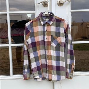 Button up flannel.